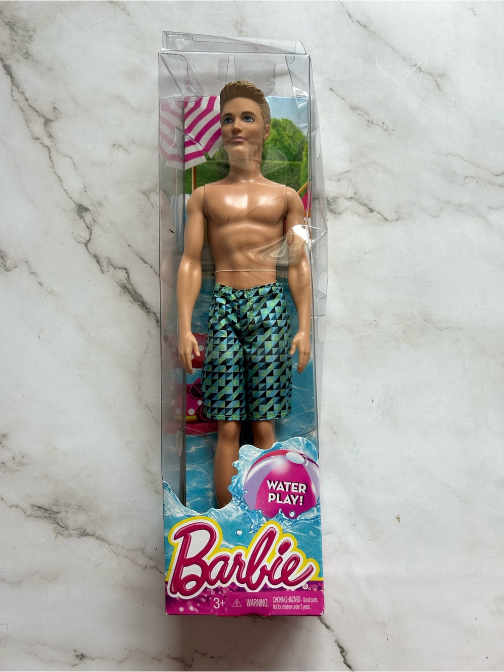 Water Play Ken Barbie Doll